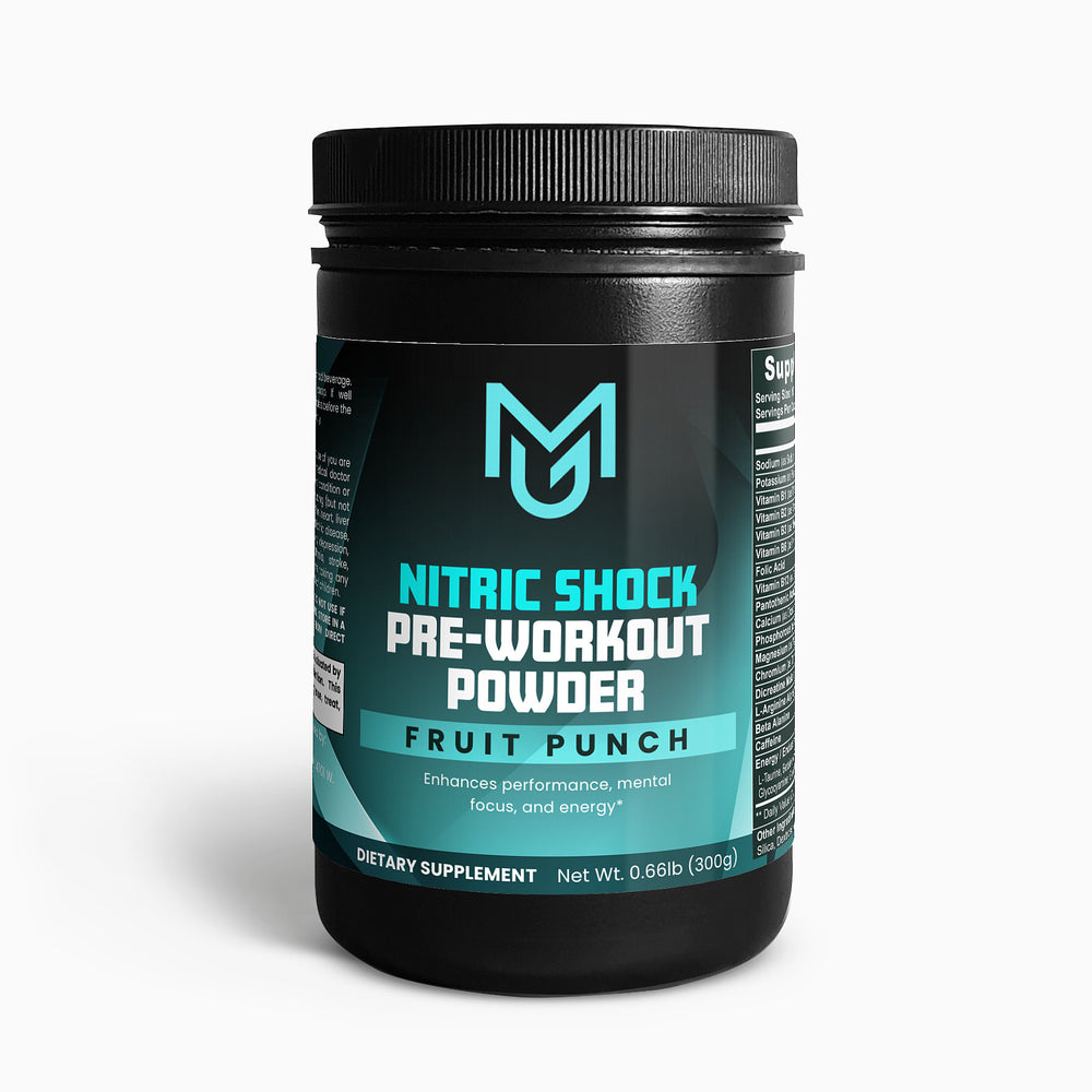 Nitric Shock Pre-Workout Powder (Fruit Punch)